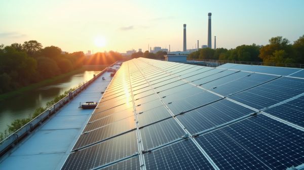 Réduire vos coûts énergétiques grâce au photovoltaïque industriel